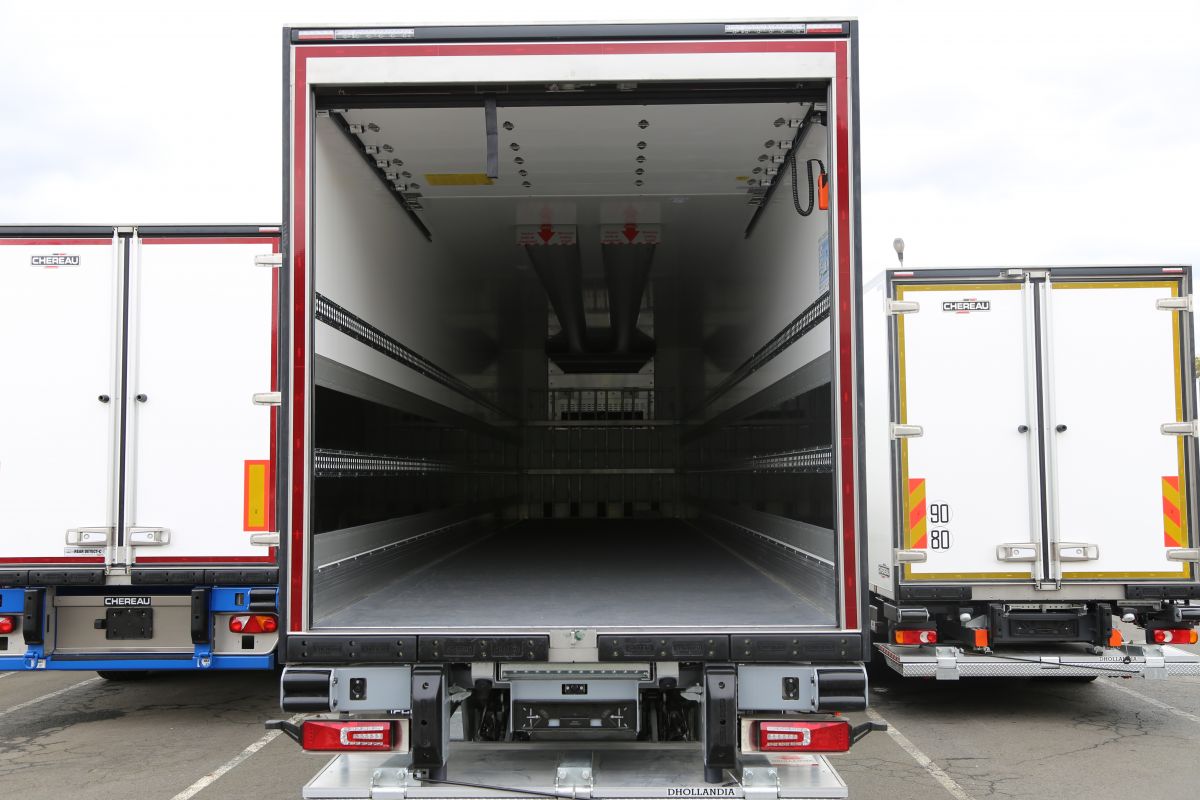 Chereau rideau electropneumatique semi remorque distribution